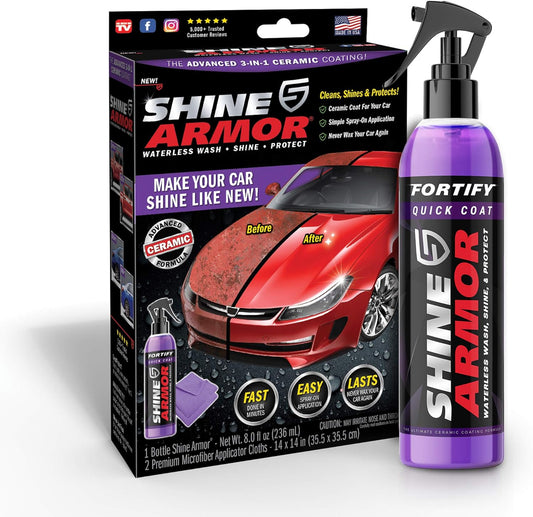 Spray Nanoceramic pentru Protecția și Strǎlucirea Mașinii Tale