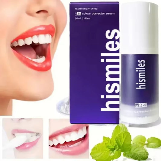 Pastă de Dinți HISMILES pentru Albirea Dinților şi Respirație Proaspǎtǎ - 30 ml