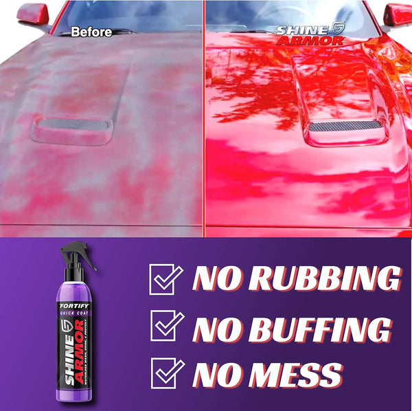 Spray Nanoceramic pentru Protecția și Strǎlucirea Mașinii Tale