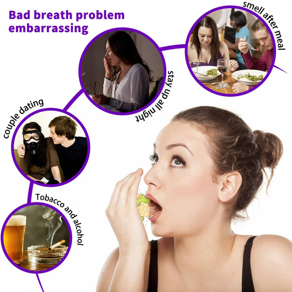 Spray de Gură pentru Respirație Proaspǎtǎ Aromǎ Struguri - 20 ml