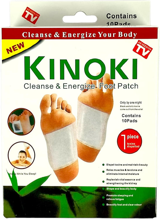 Plasturi Detox Kinoki pentru Picioare (10 bucǎți / cutie)