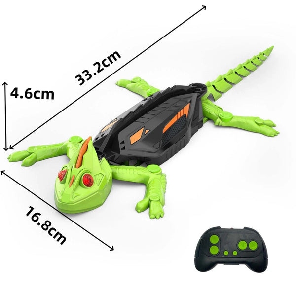 Cameleon Cǎțǎrǎtor Gecko - Jucărie Reîncǎrcabilǎ cu Telecomandǎ - Cadoul Ideal pentru Copii