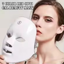 Mască Facială cu Lumină LED  pentruTerapie Fotonică Anti-Acnee și Îndepărtarea Ridurilor